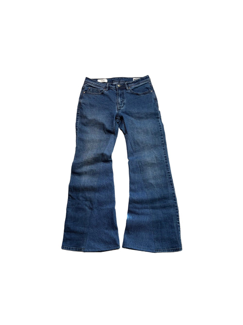 1of1 Blue washed flared jeans. Size: 32x34