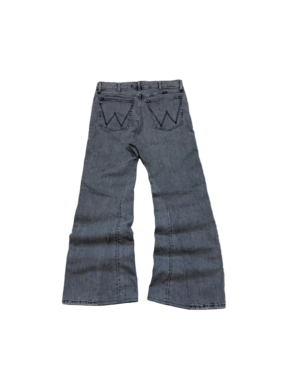 1of1 gray baggy bootcut jeans. Size: 34x32
