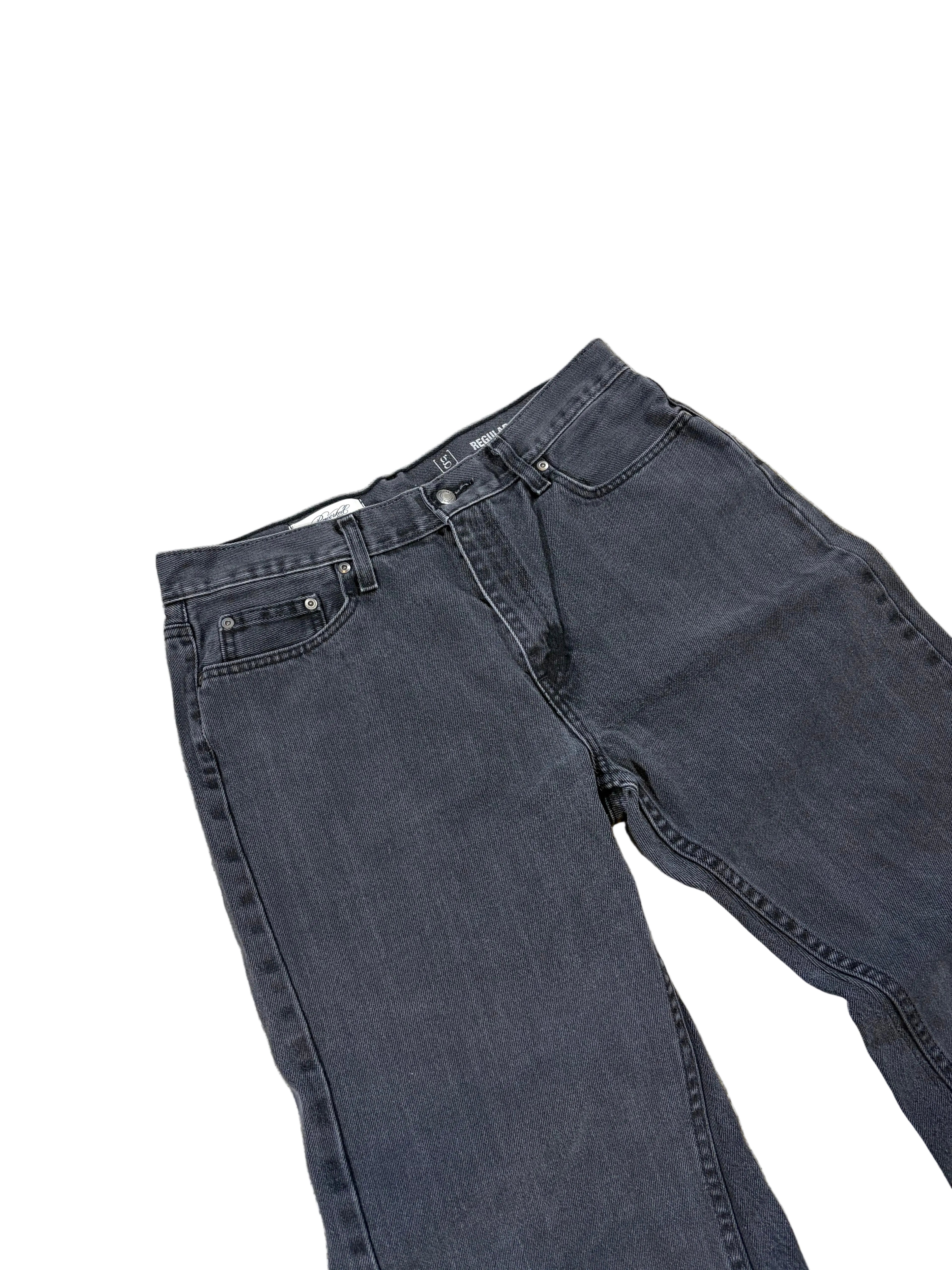1of1 gray baggy jeans. Size: 34x34