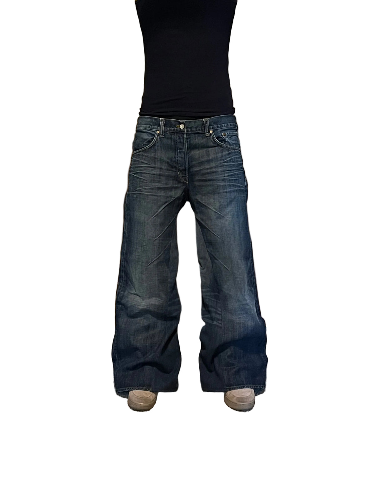 1 of 1 Blue baggy jeans. Size: 36x32