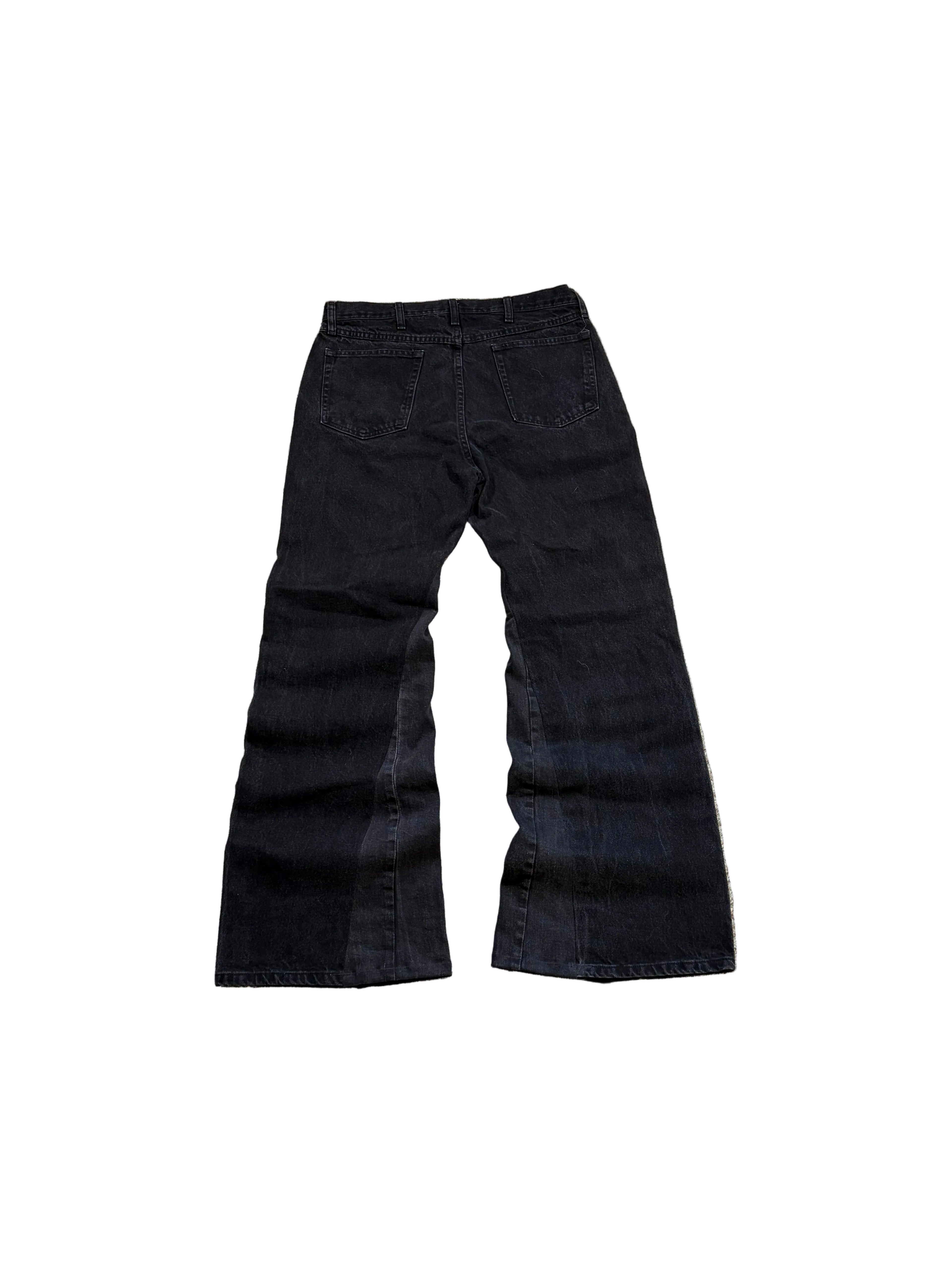 1of1 Black baggy jeans: 36x34