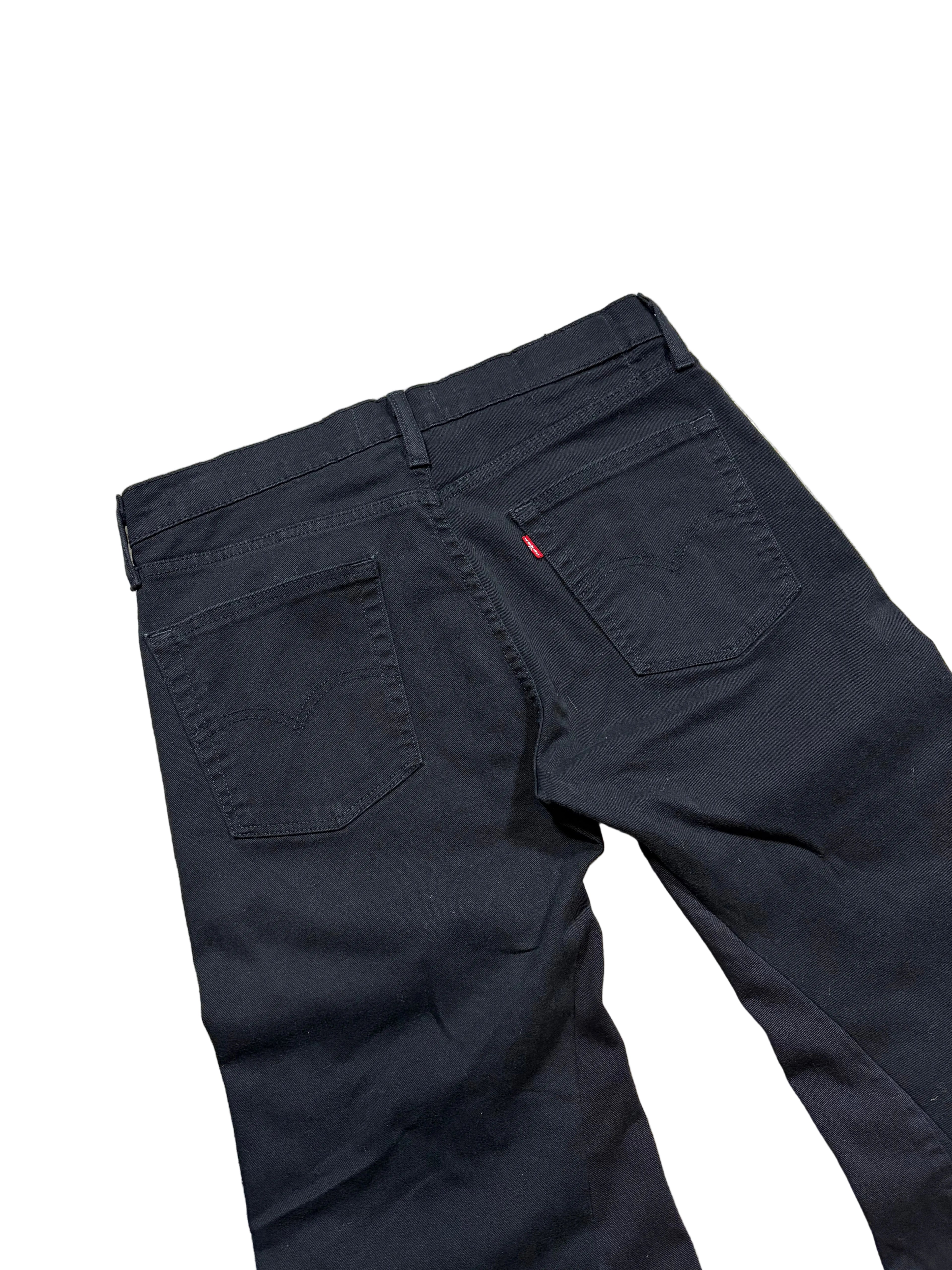 Black flared jeans. Size: 32x30