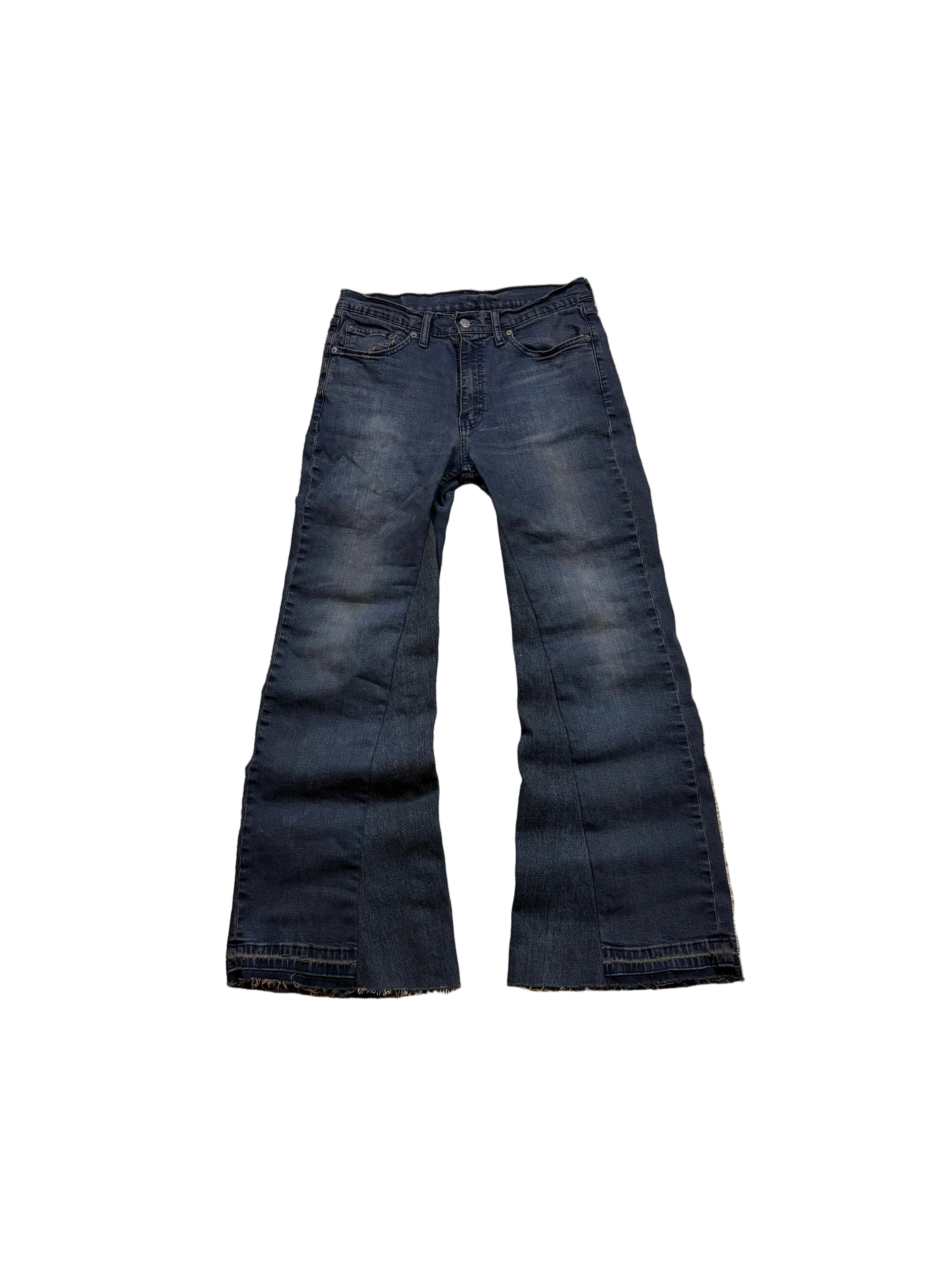 Custom 1of1 color bootcut jeans. Size: 33x32