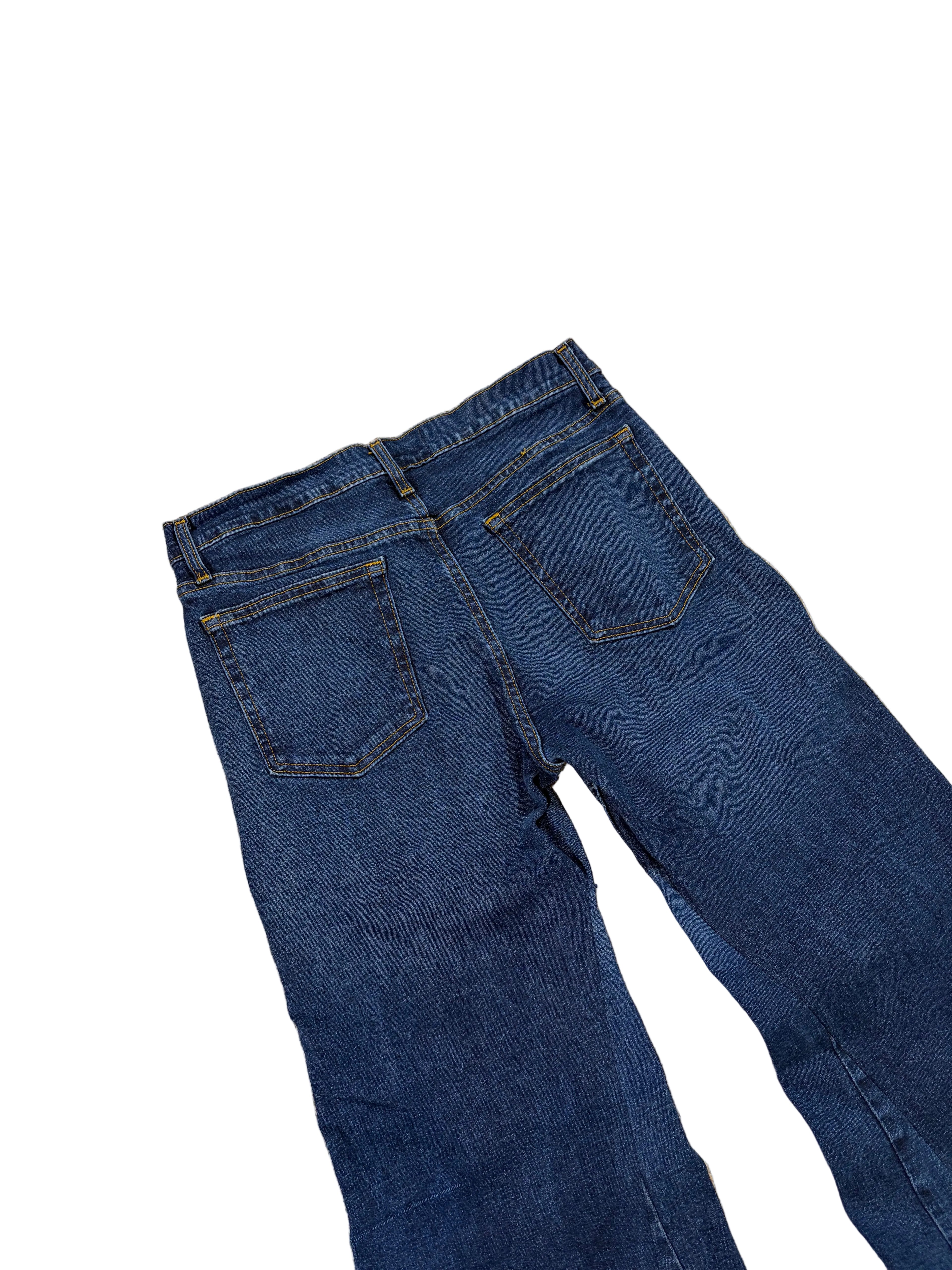 1of1 blue flared jeans. Size: 32x32