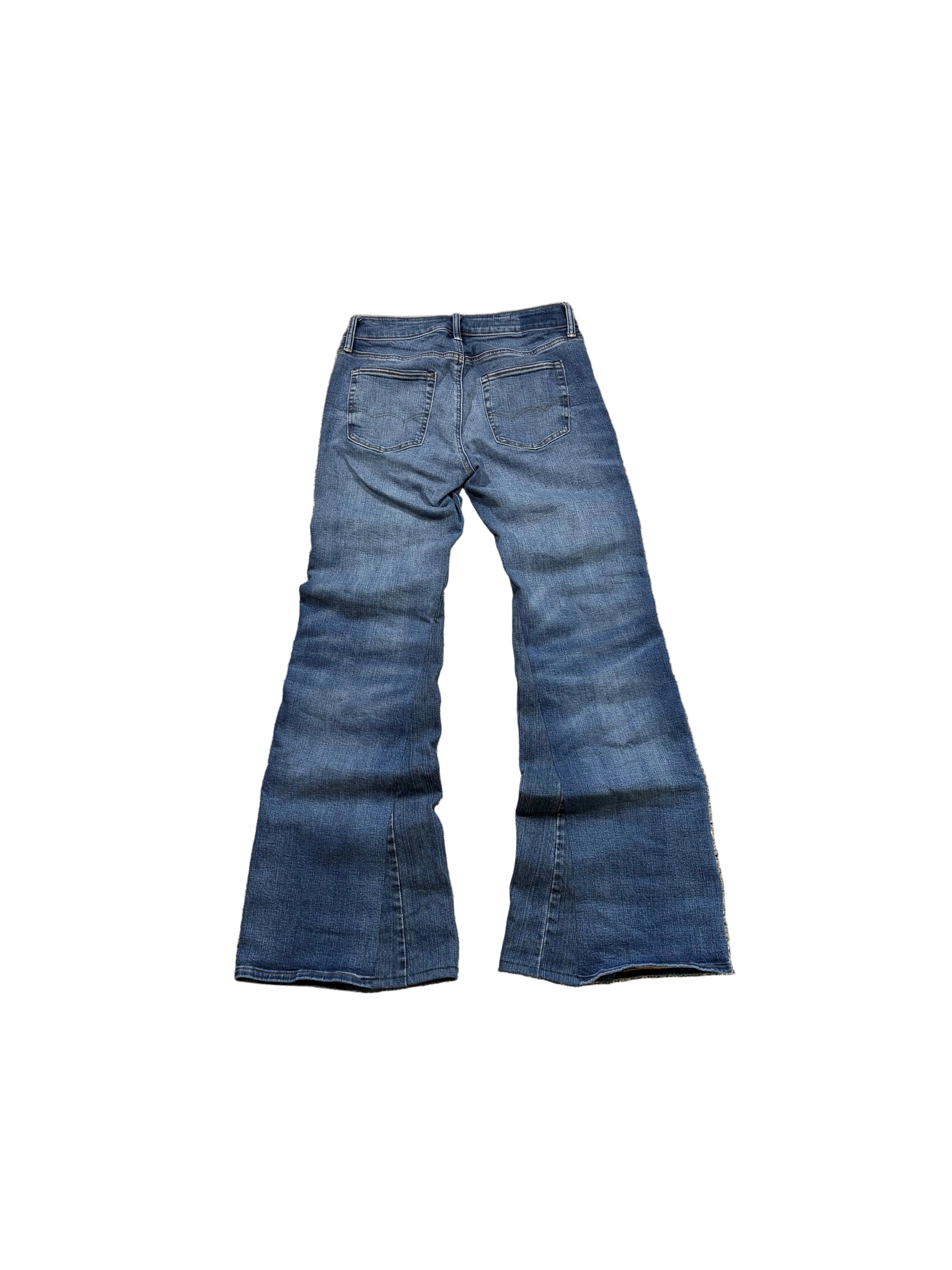 1of1 Blue washed flared jeans. Size: 30x36