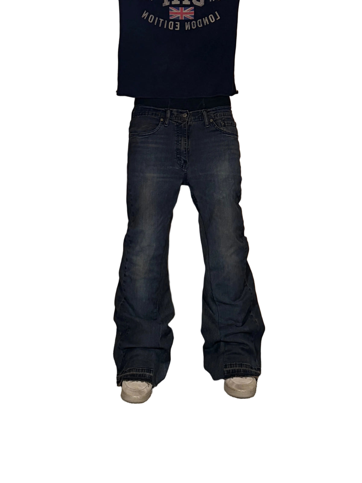 Custom 1of1 color bootcut jeans. Size: 33x32