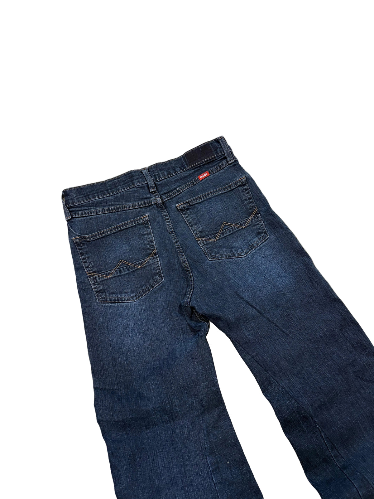 1of1 dark blue flared jeans. Size: 29x32