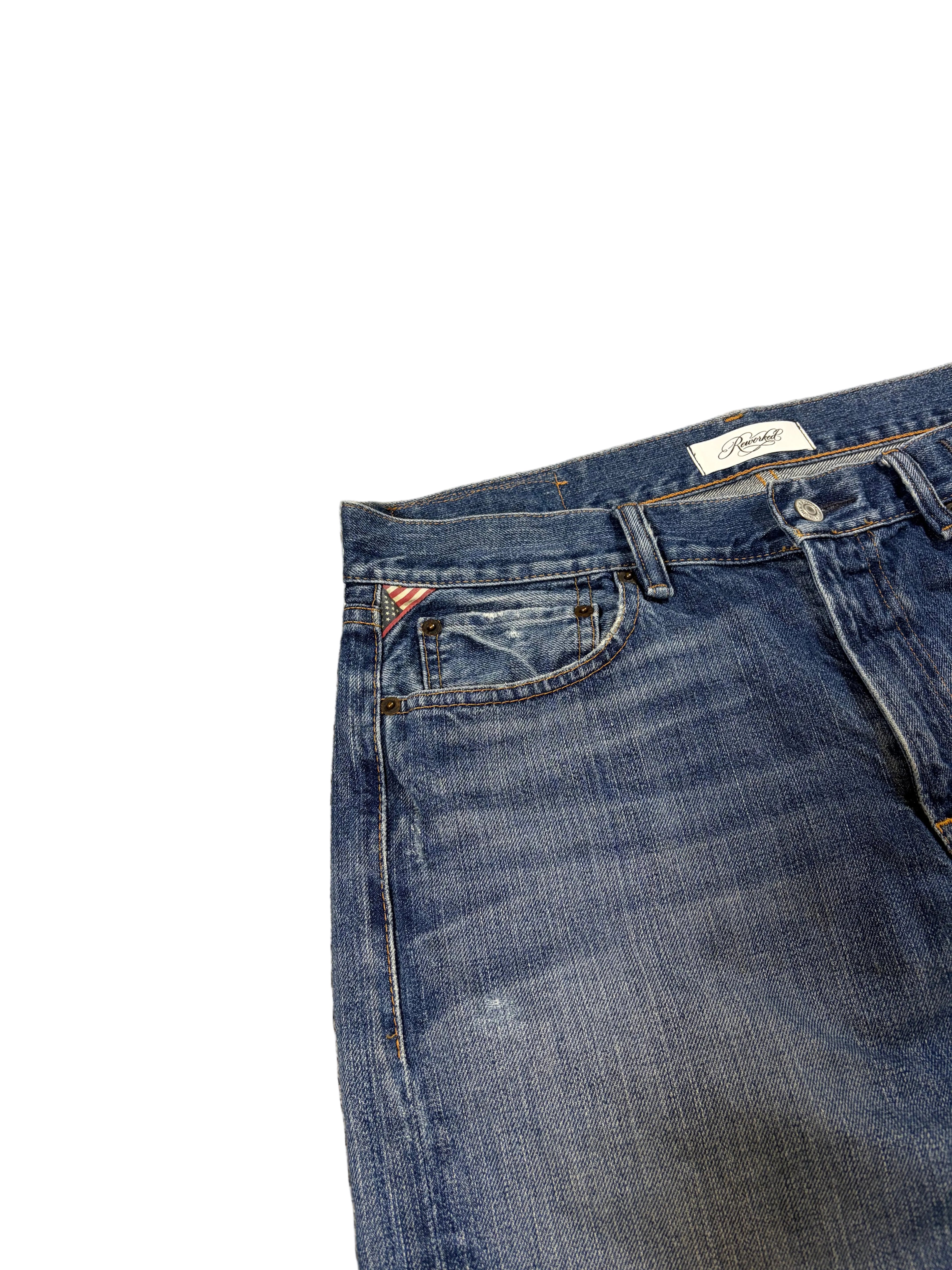 1of1 REWORKED RALPH LAUREN jeans. Size: 34x34