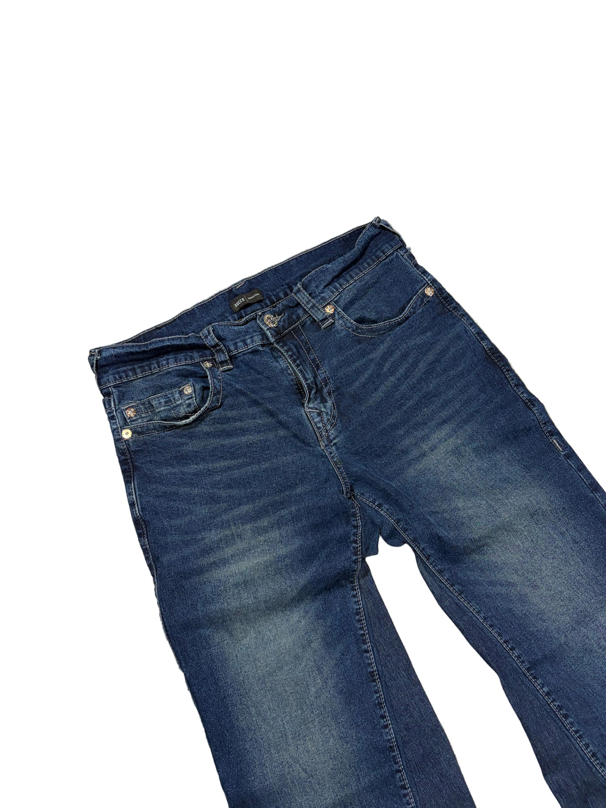 Reworked True Religion jeans. Size: 32x32