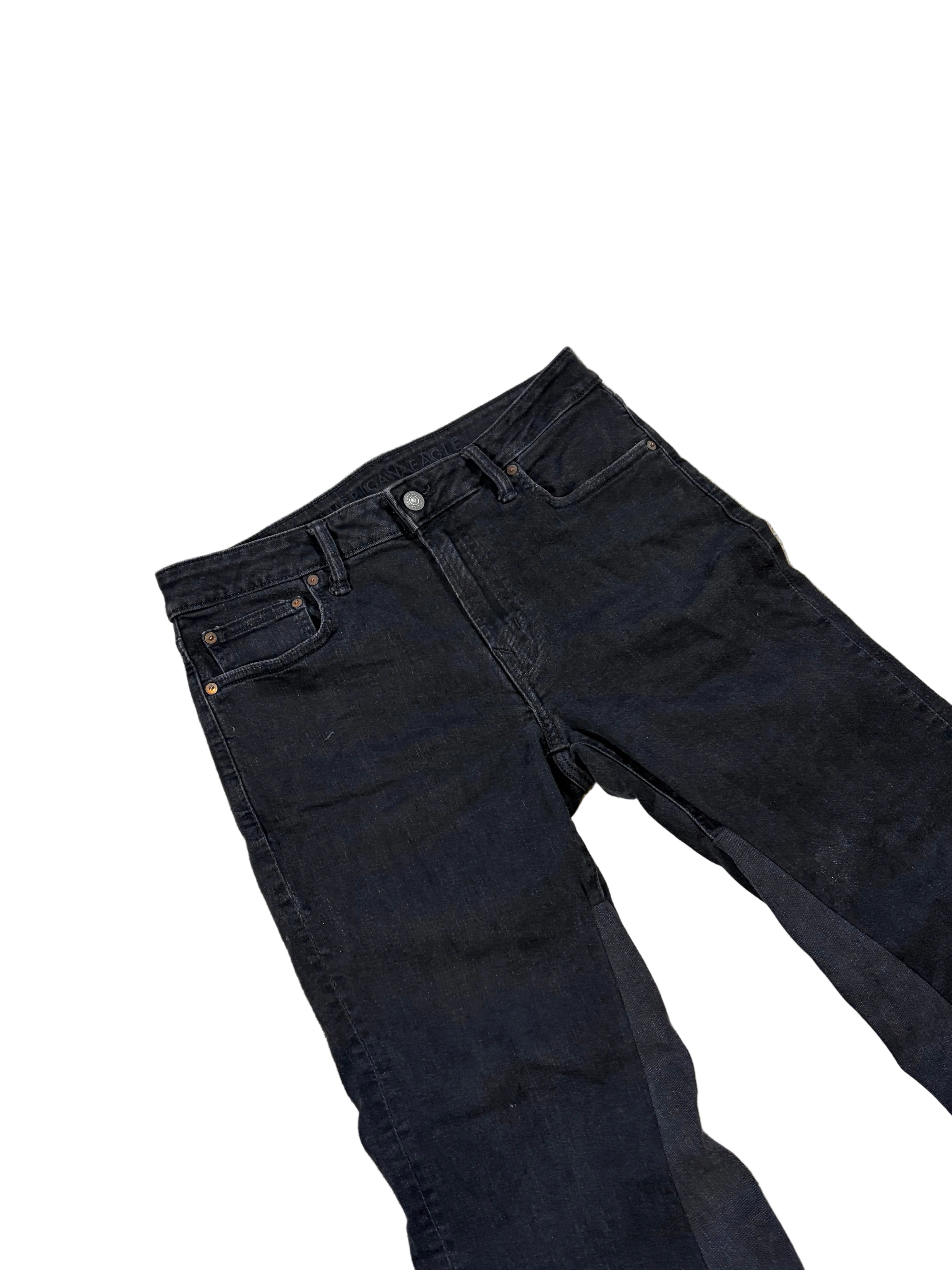 1of1 black flared jeans. Size: 34x34