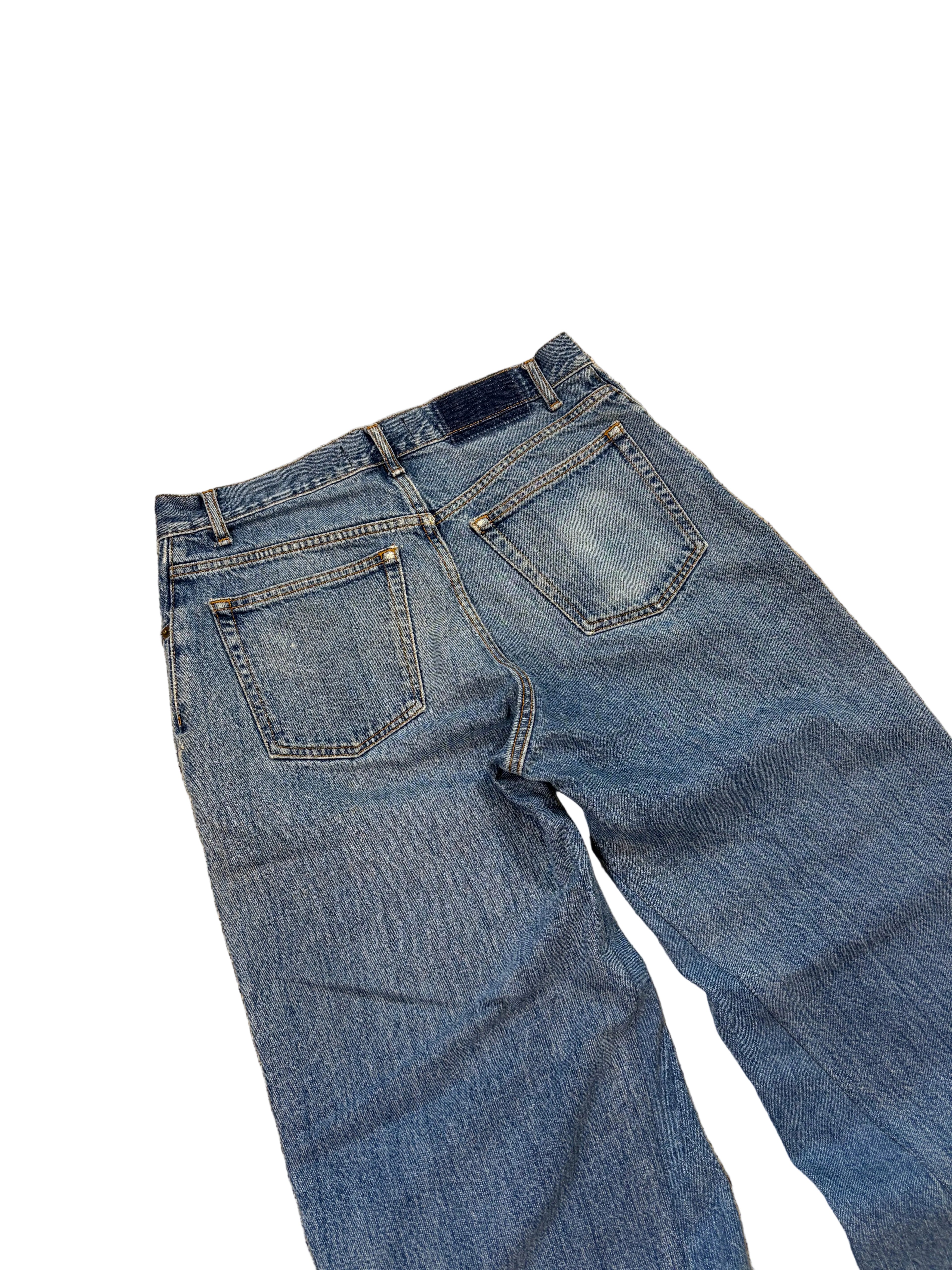 1of1 distressed baggy jeans. Size: 34x32
