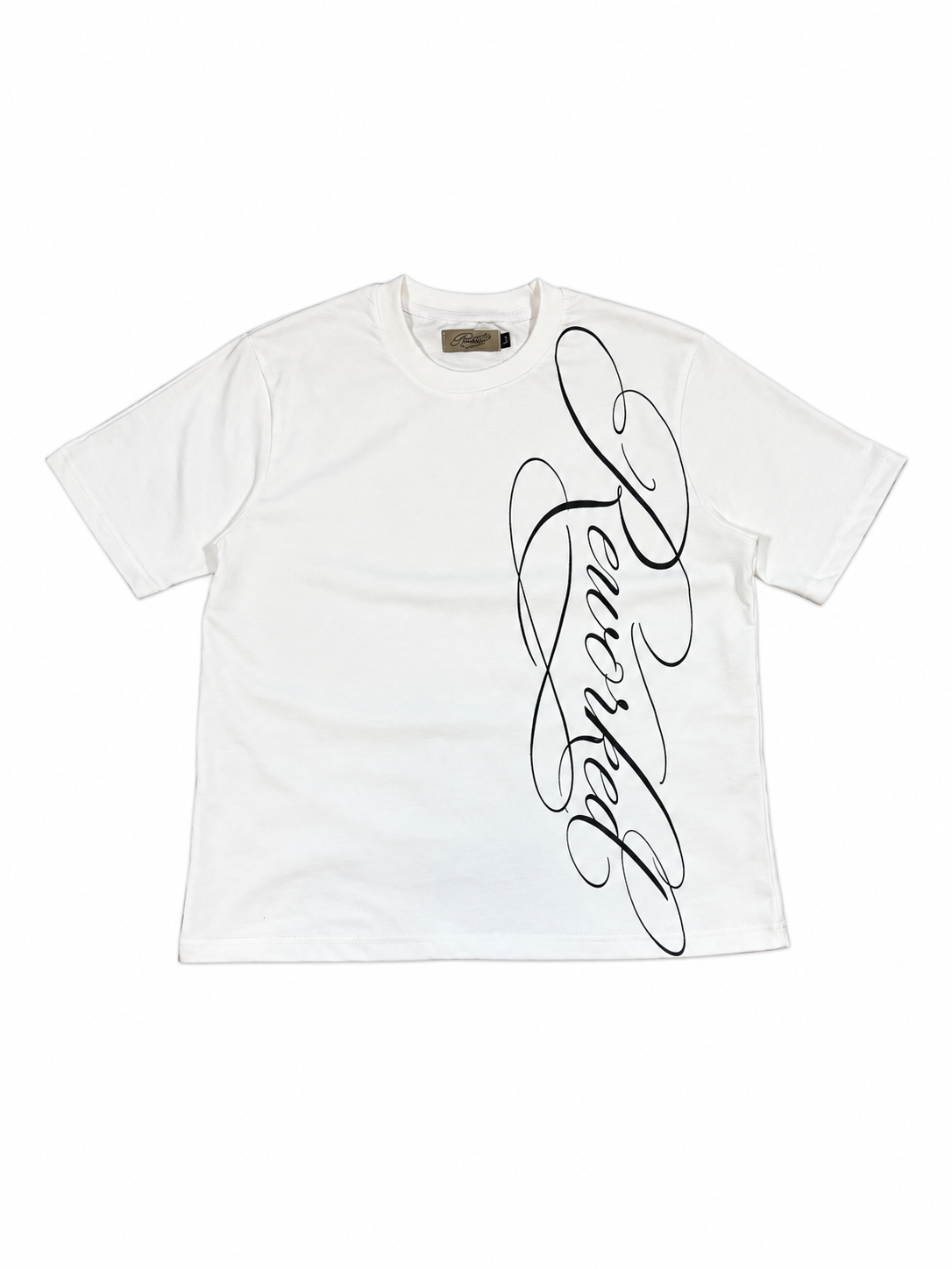 “Reworked” cropped shirt