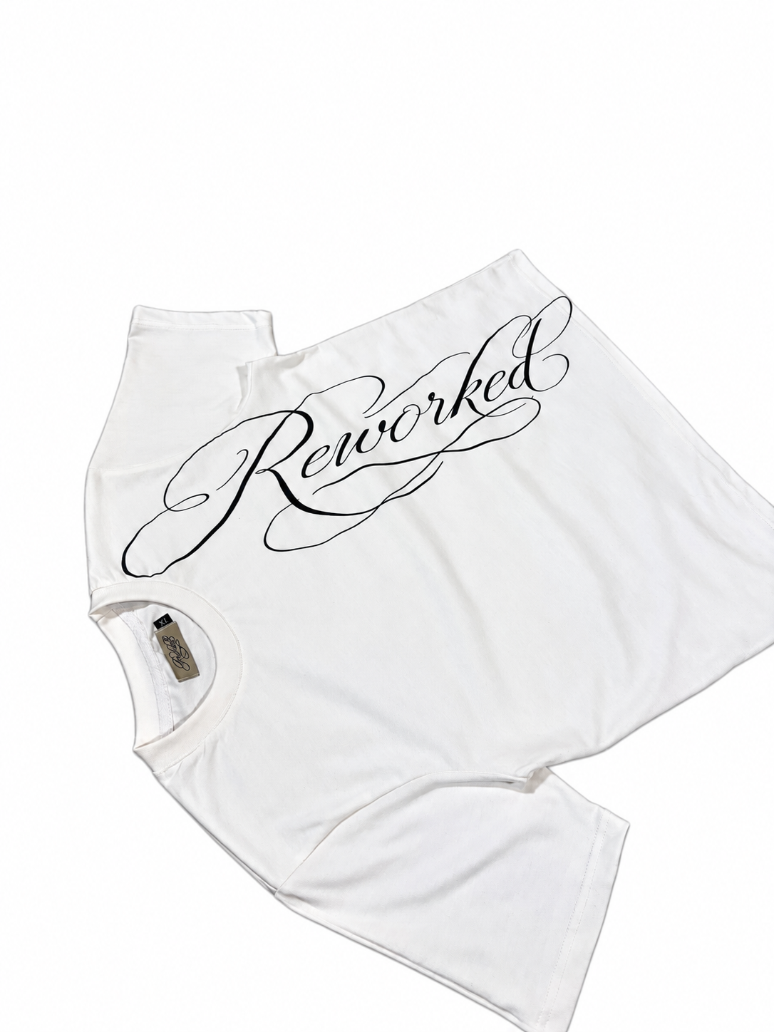“Reworked” cropped shirt