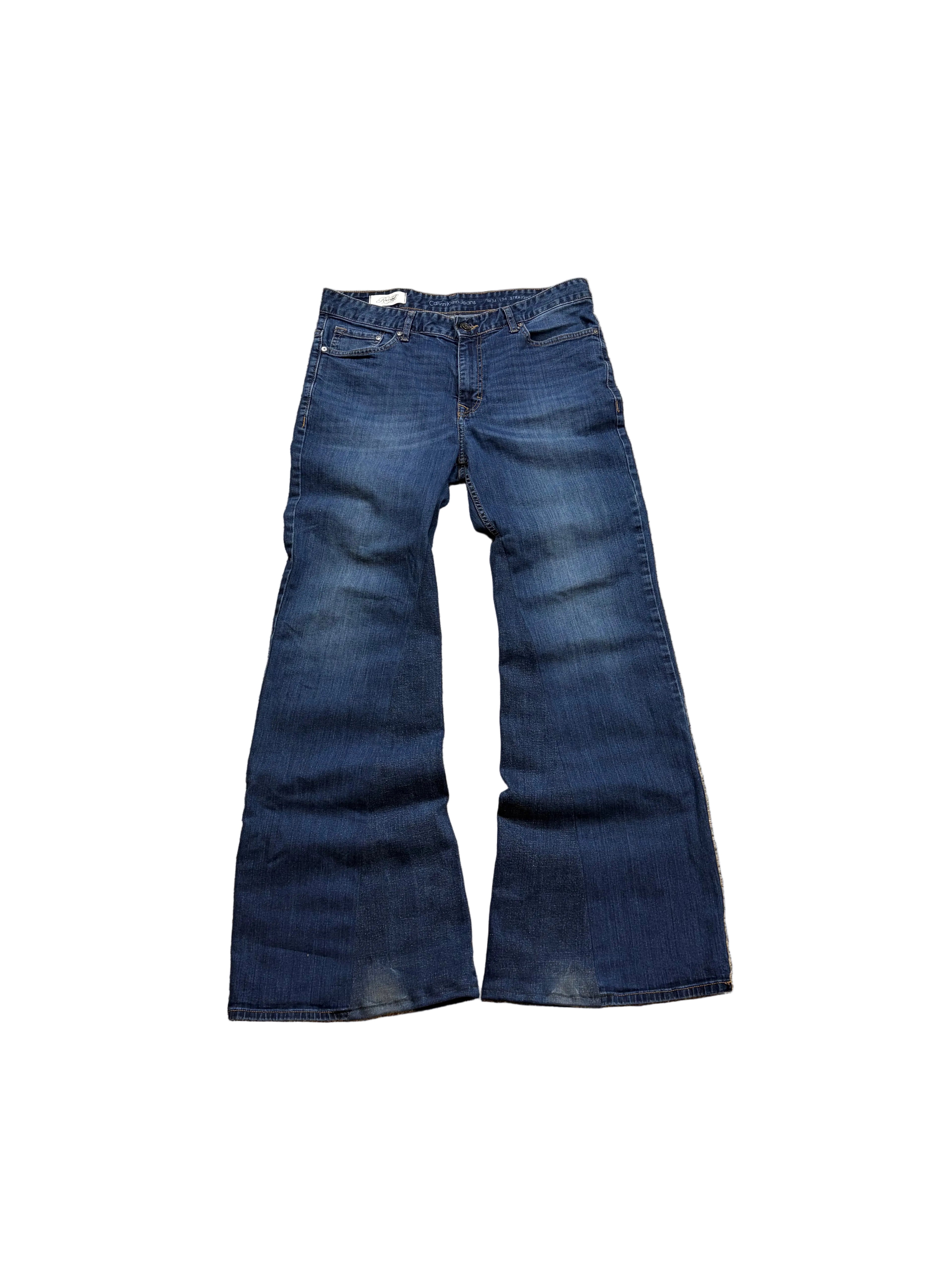 Calvin Klein Reworked jeans. Size: 34x34