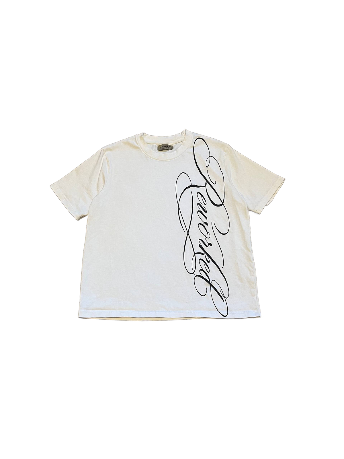 Cropped reworked tee
