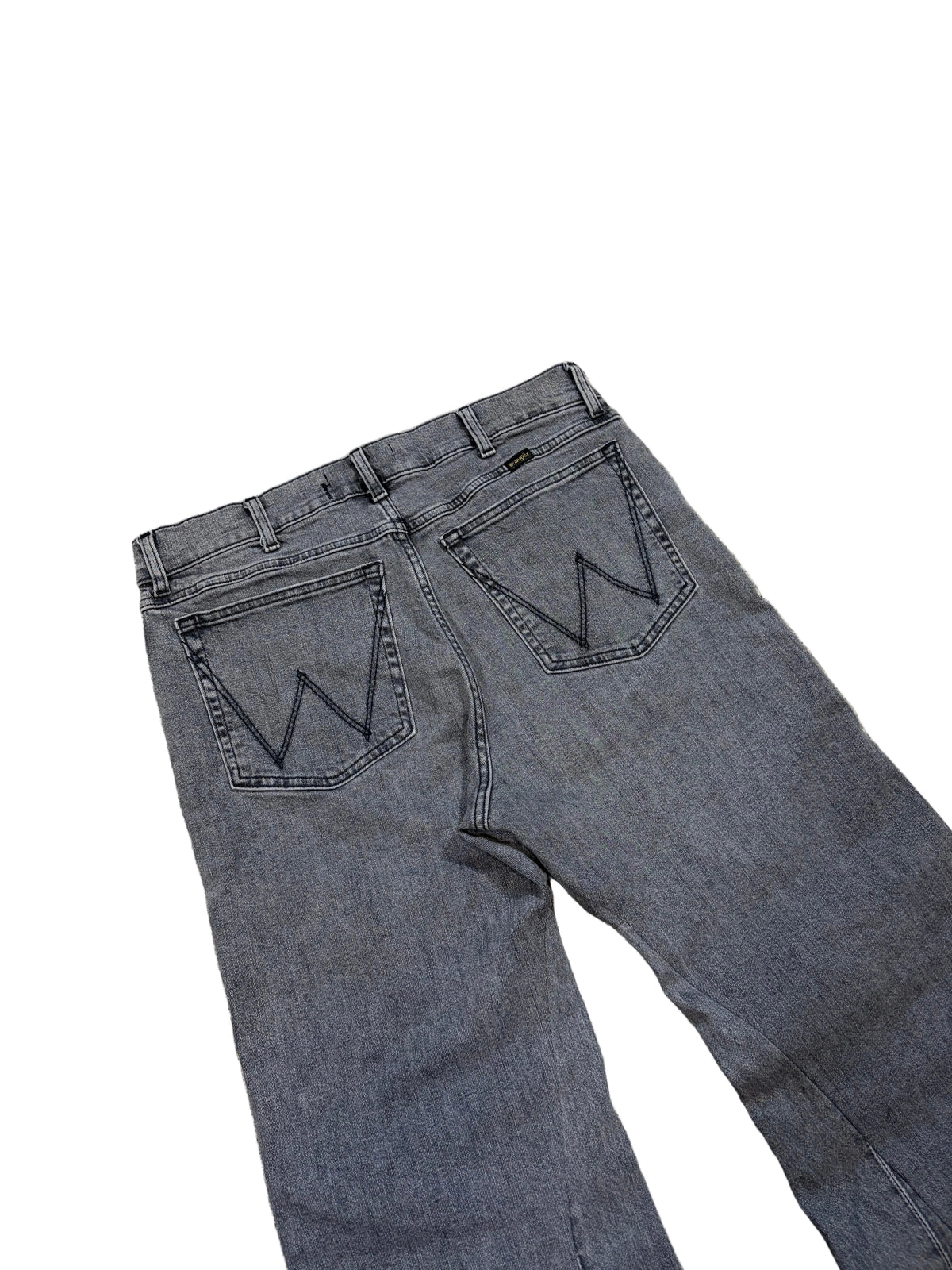 1of1 gray baggy bootcut jeans. Size: 34x32