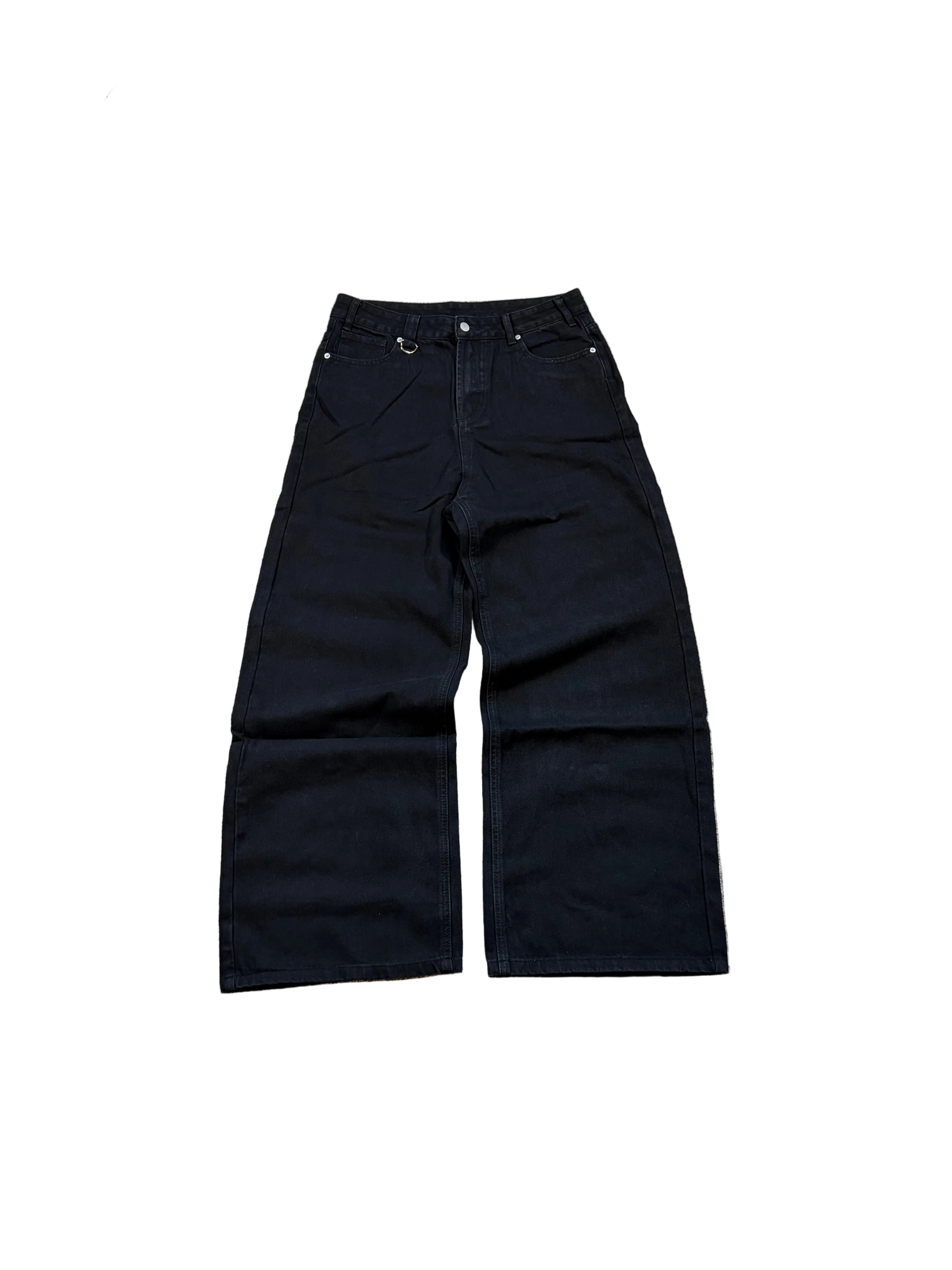 Jet Black baggy ESSENTIAL jeans