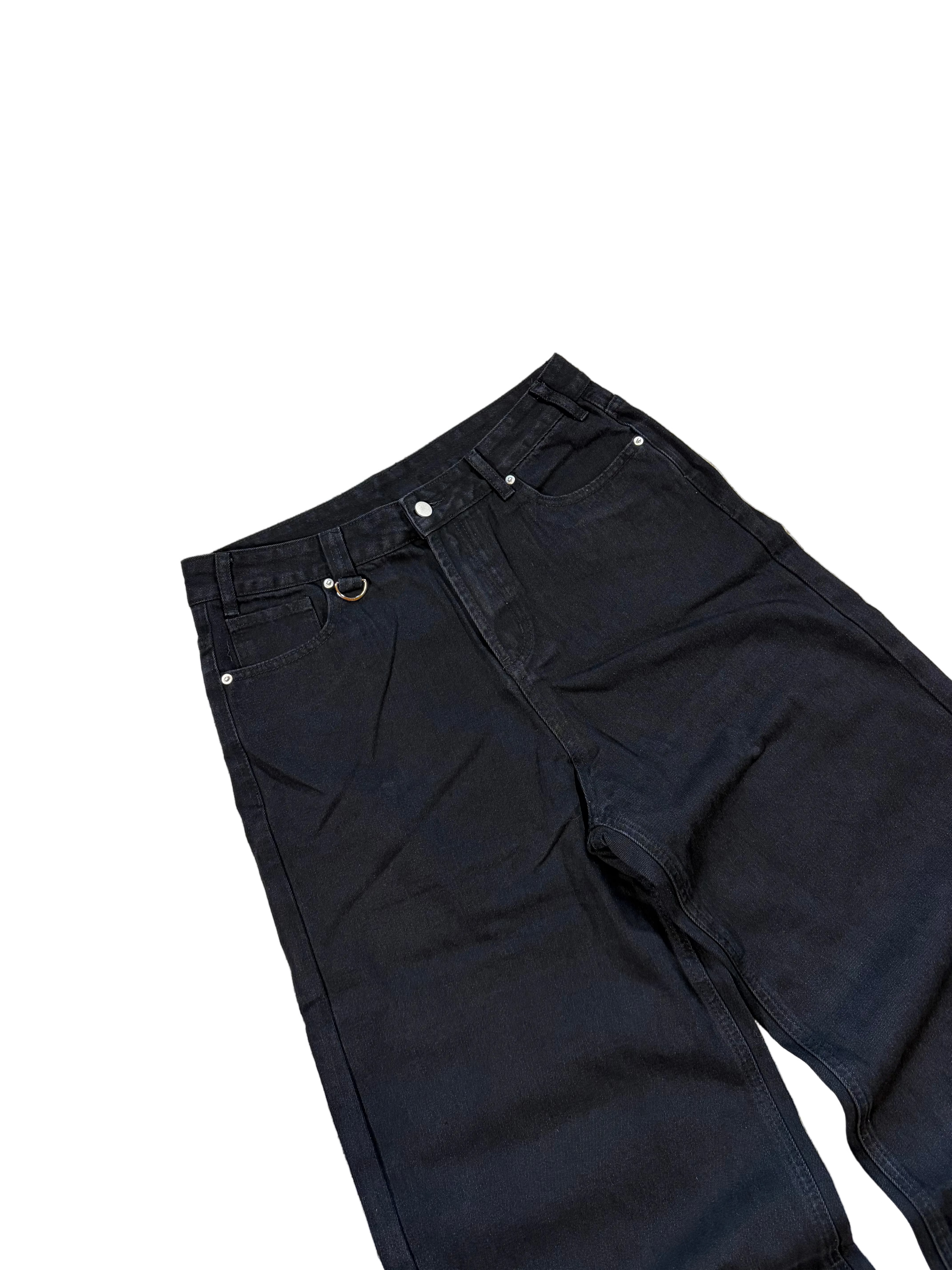 Jet Black baggy ESSENTIAL jeans