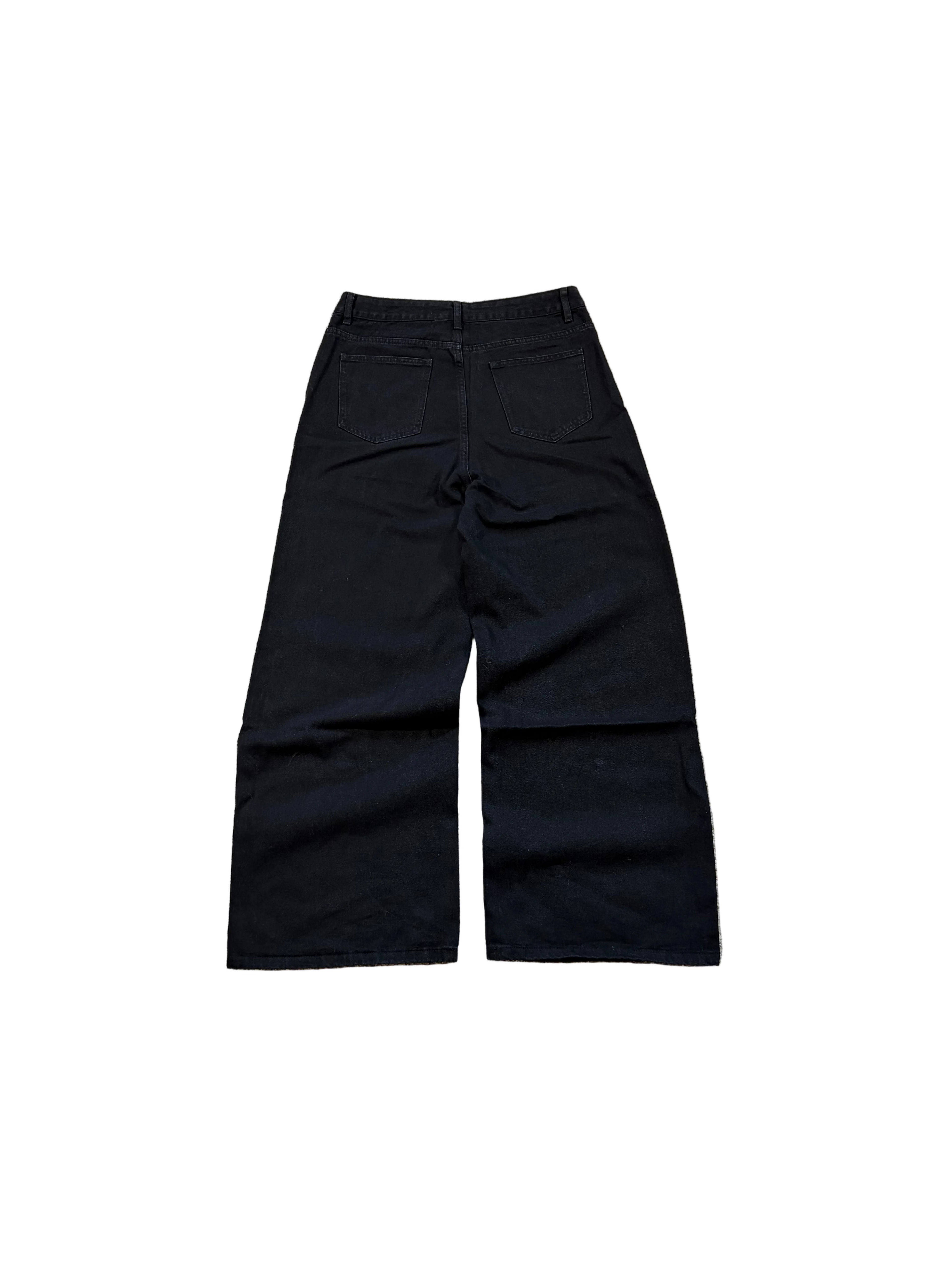 Jet Black baggy ESSENTIAL jeans
